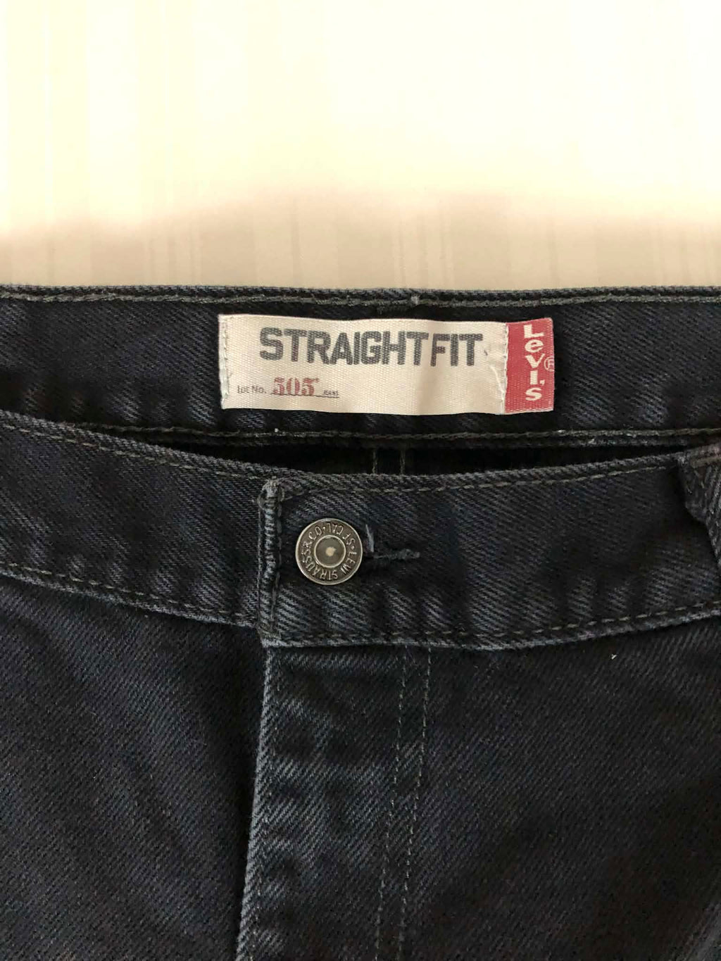Blugi Levis 505 W38  Straight Fit