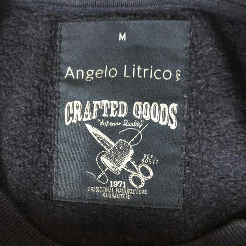 Pulover bărbați Angelo Litrico crewneck bleumarin – streetwear vintage y2k