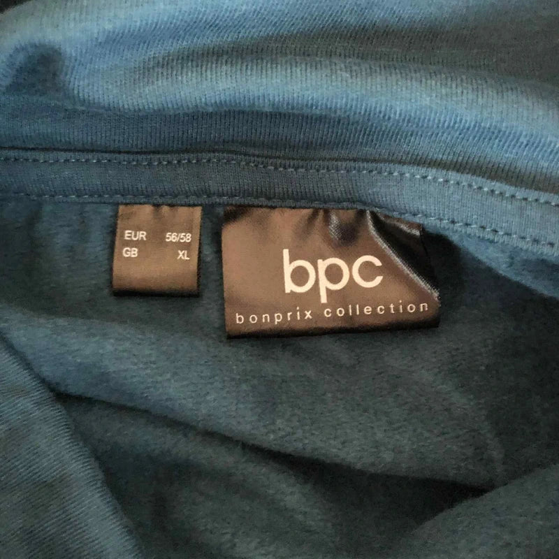 Hanorac BPC bleumarin guler înalt cu șnur alb XL