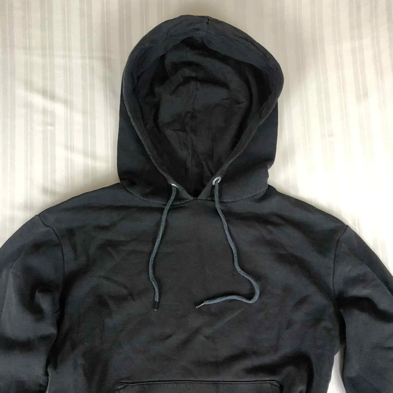 Hanorac NA-KD negru oversized baggy – minimalist streetwear premium S