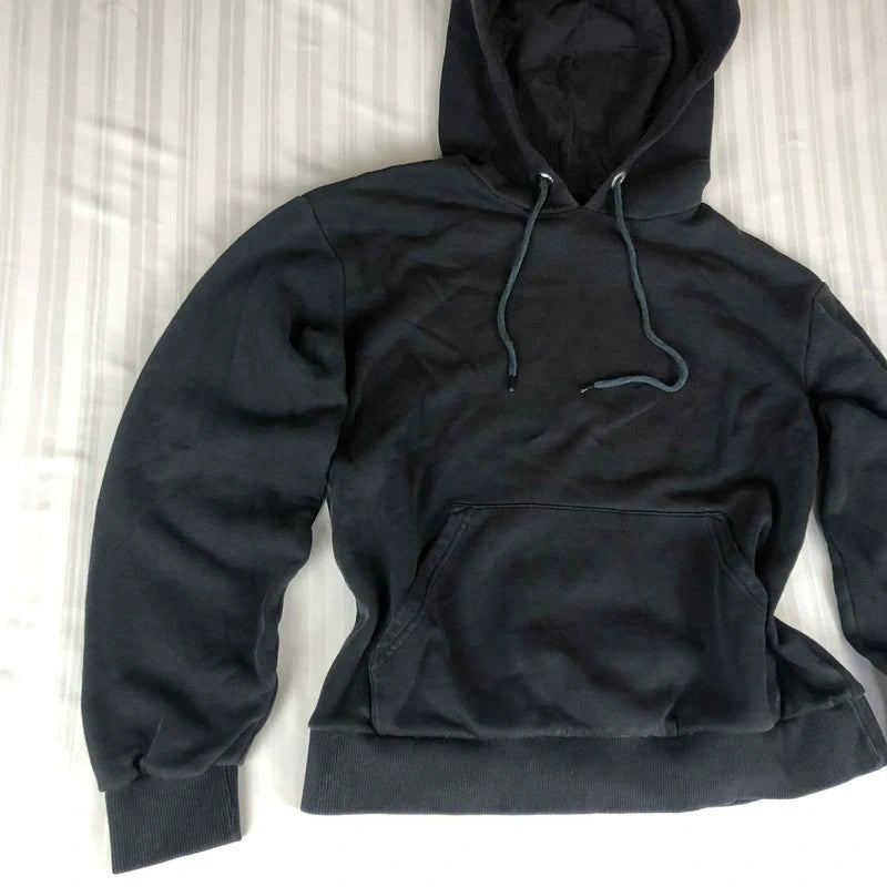 Hanorac NA-KD negru oversized baggy – minimalist streetwear premium S