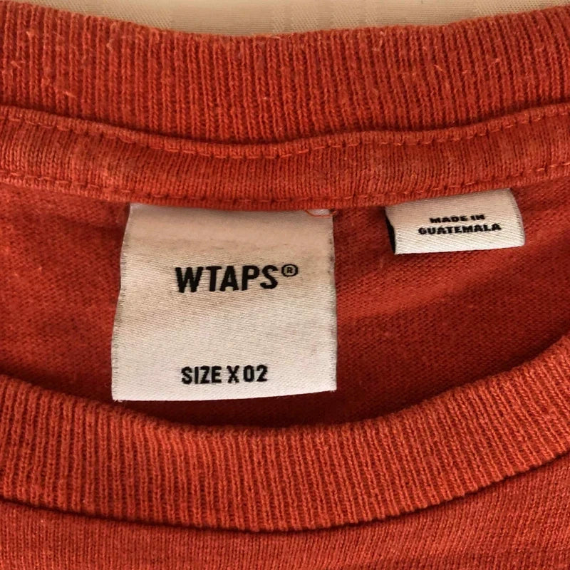 Longsleeve B WTAPS x Vans portocaliu Traffic Waffle Club – collab skate premium M