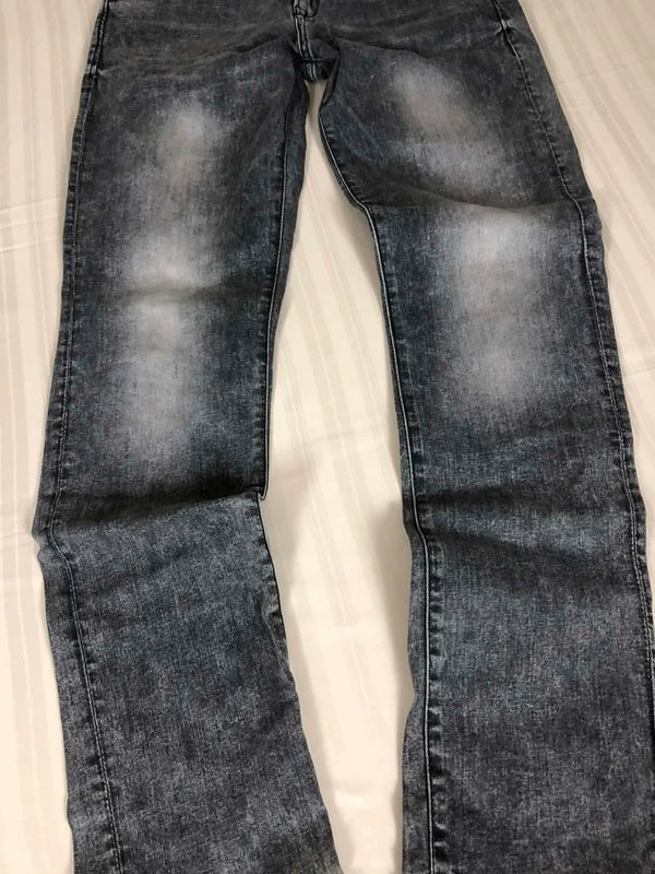 Blugi W33/ L34  regular slim fit  gri washed