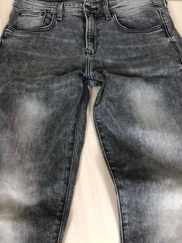 Blugi W33/ L34  regular slim fit  gri washed