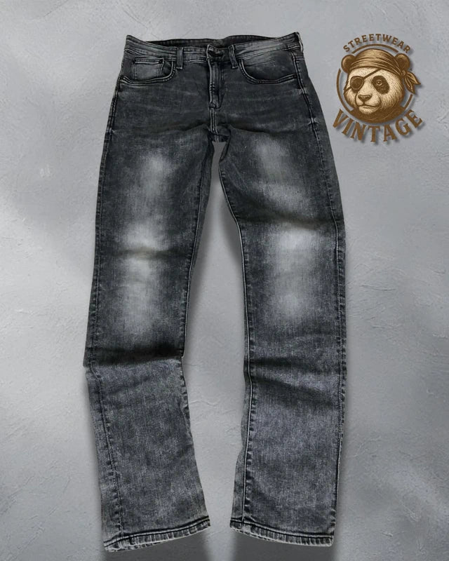 Blugi W33/ L34  regular slim fit  gri washed