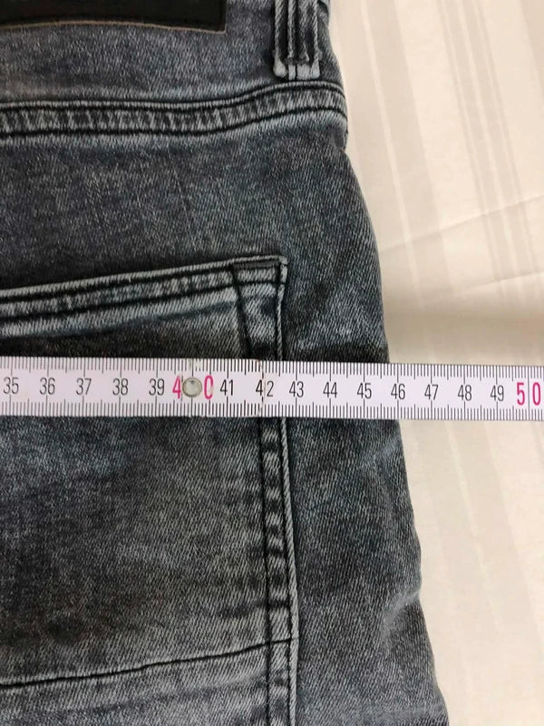 Blugi W33/ L34  regular slim fit  gri washed