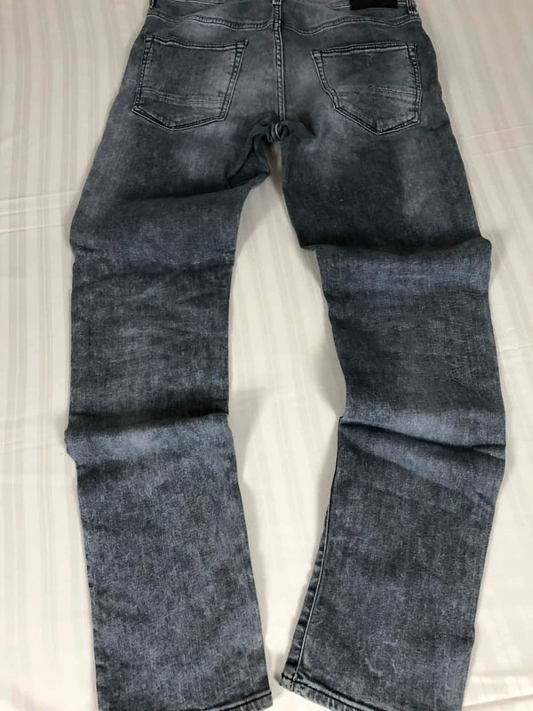 Blugi W33/ L34  regular slim fit  gri washed