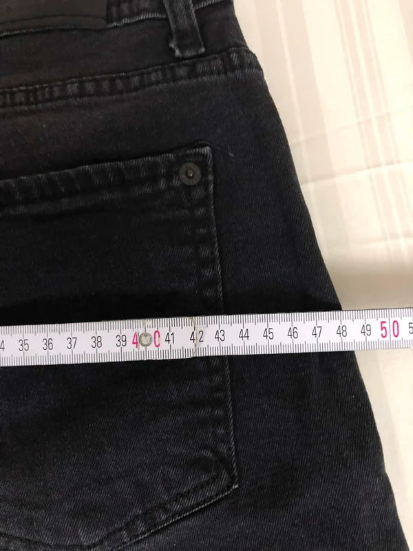 Jeans negri ripped Explicit  W32 Slim Fit