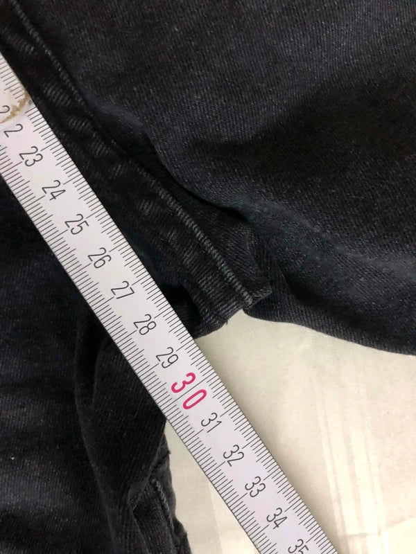 Jeans negri ripped Explicit  W32 Slim Fit