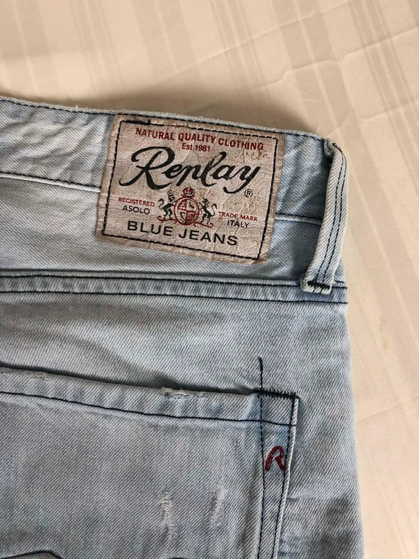 Blugi Replay W34 Straight Fit