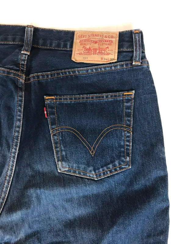 Blugi Levis 751 W33 Straight-baggy Fit