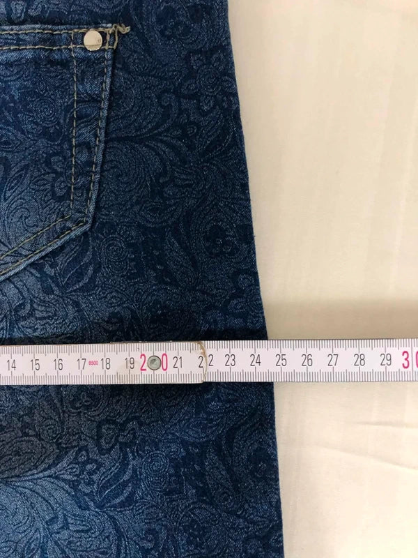 Blugi Y2K Printed Low waist  S