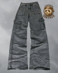 Blugi Cargo Baggy-bootuct XS