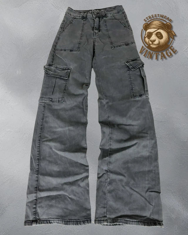 Blugi Cargo Baggy-bootuct XS