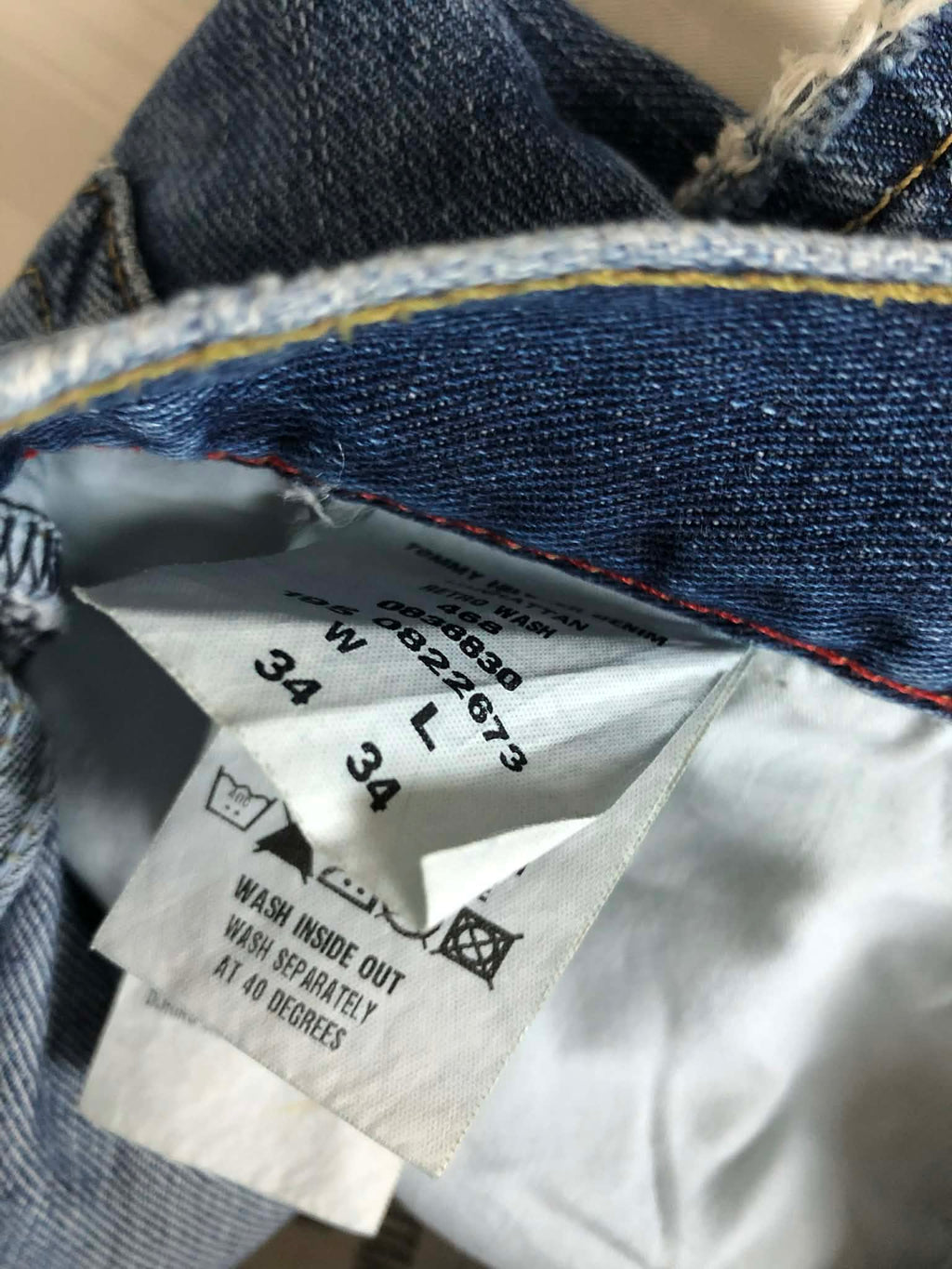 Blugi Tommy Hilfiger W34  Straight Fit Bootcut