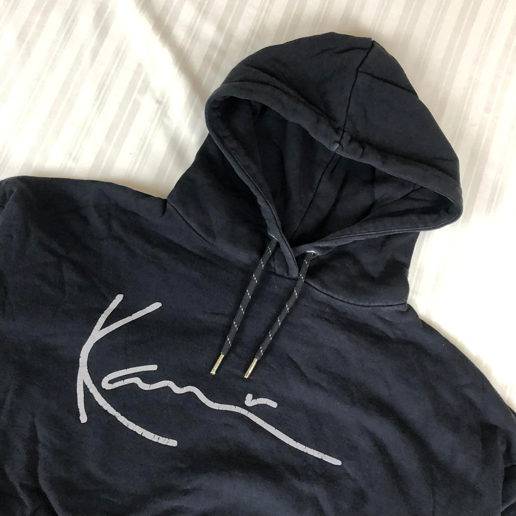 Hanorac F Kani Cropped Black - Signature Script Reflective S