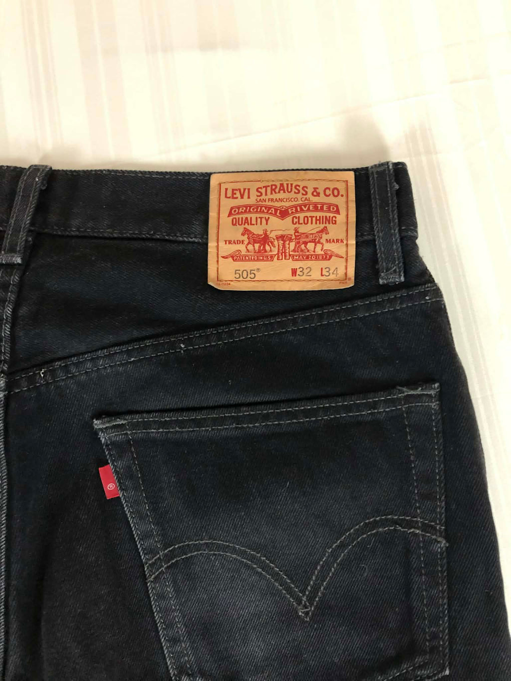 Blugi Levis 505 W32  Straight-baggy fit