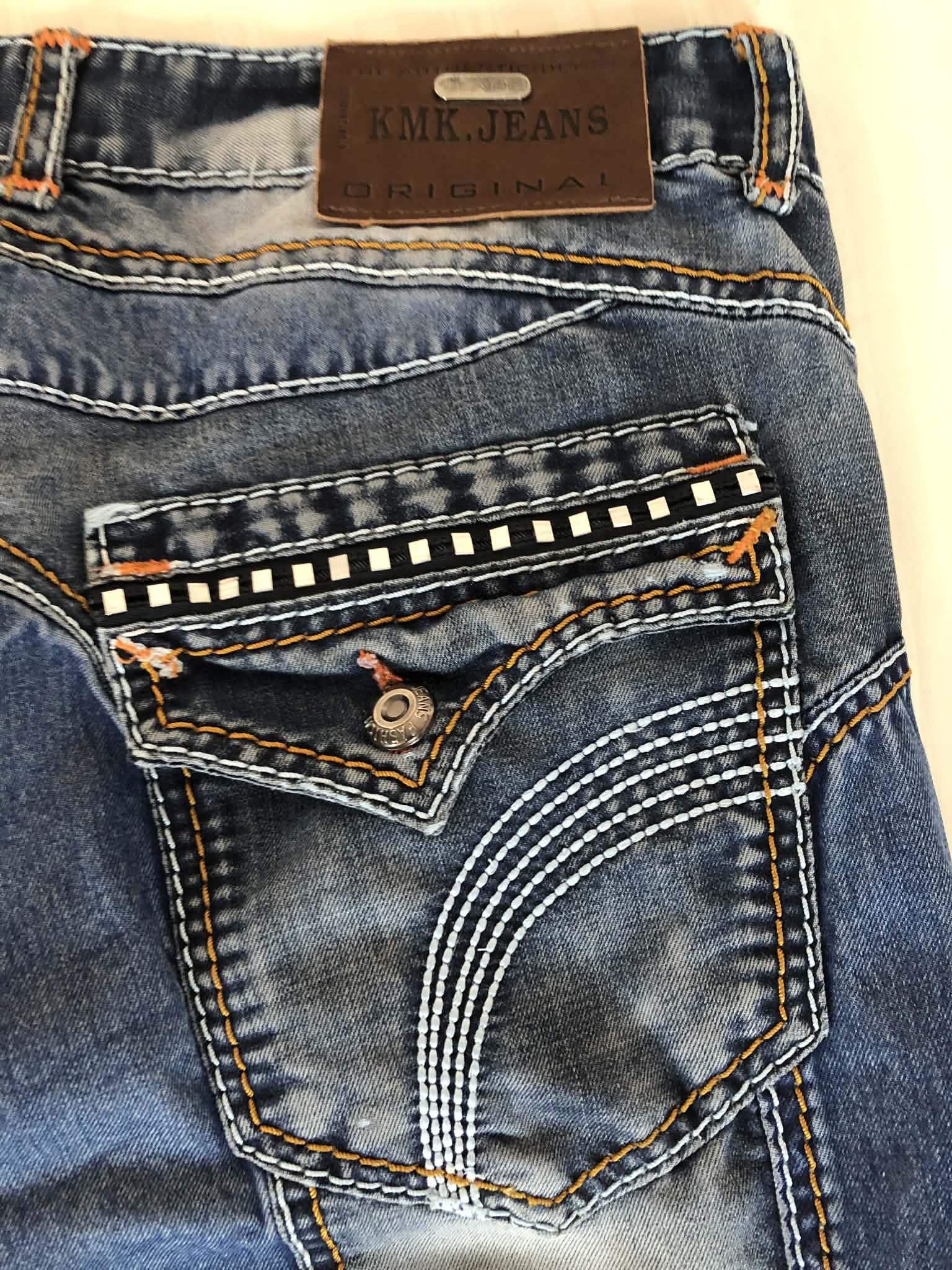 Blugi KMK W38 Baggy fit  cowboy style