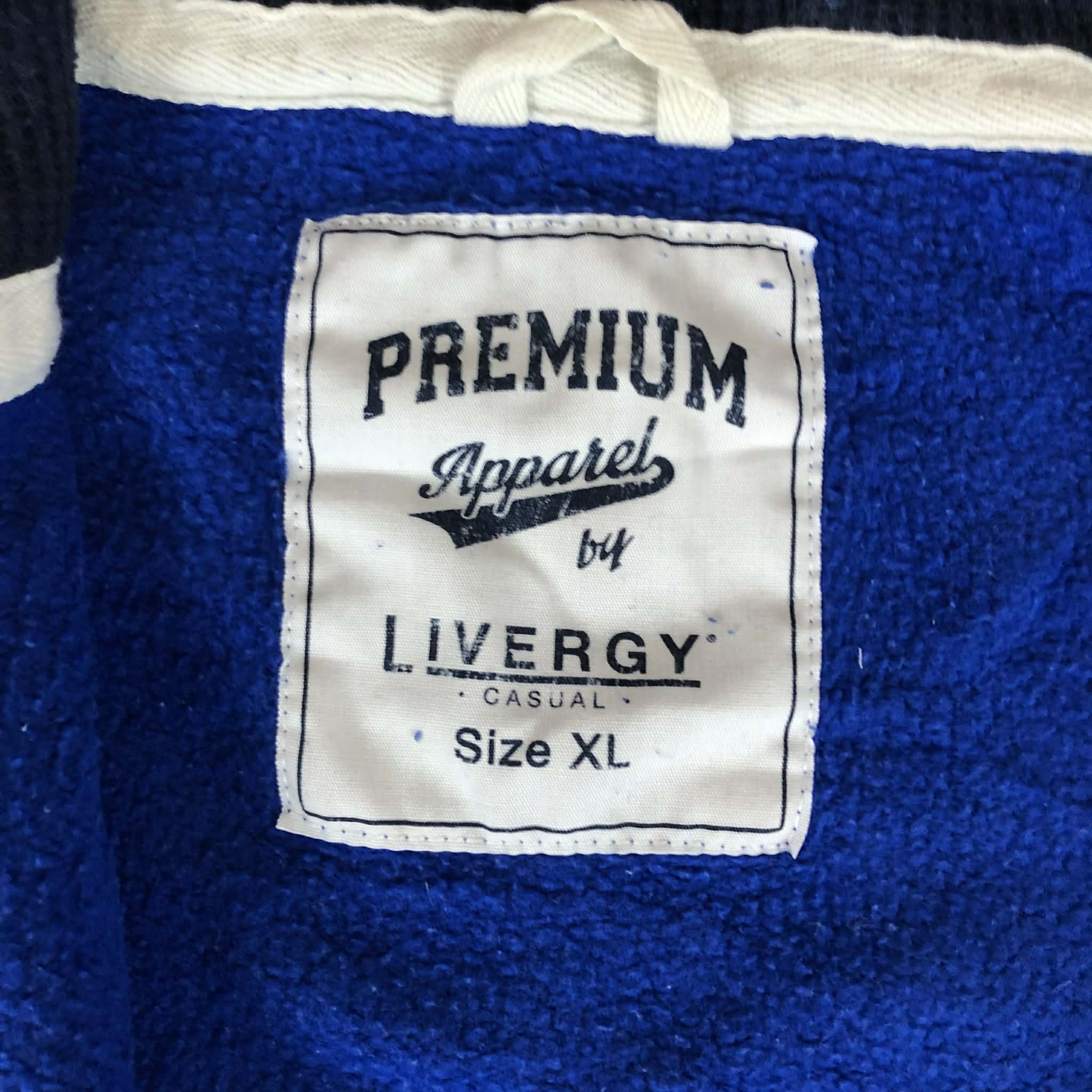 Hanorac B Livergy TM 1979 Premium Apparel - Albastru Royal XL