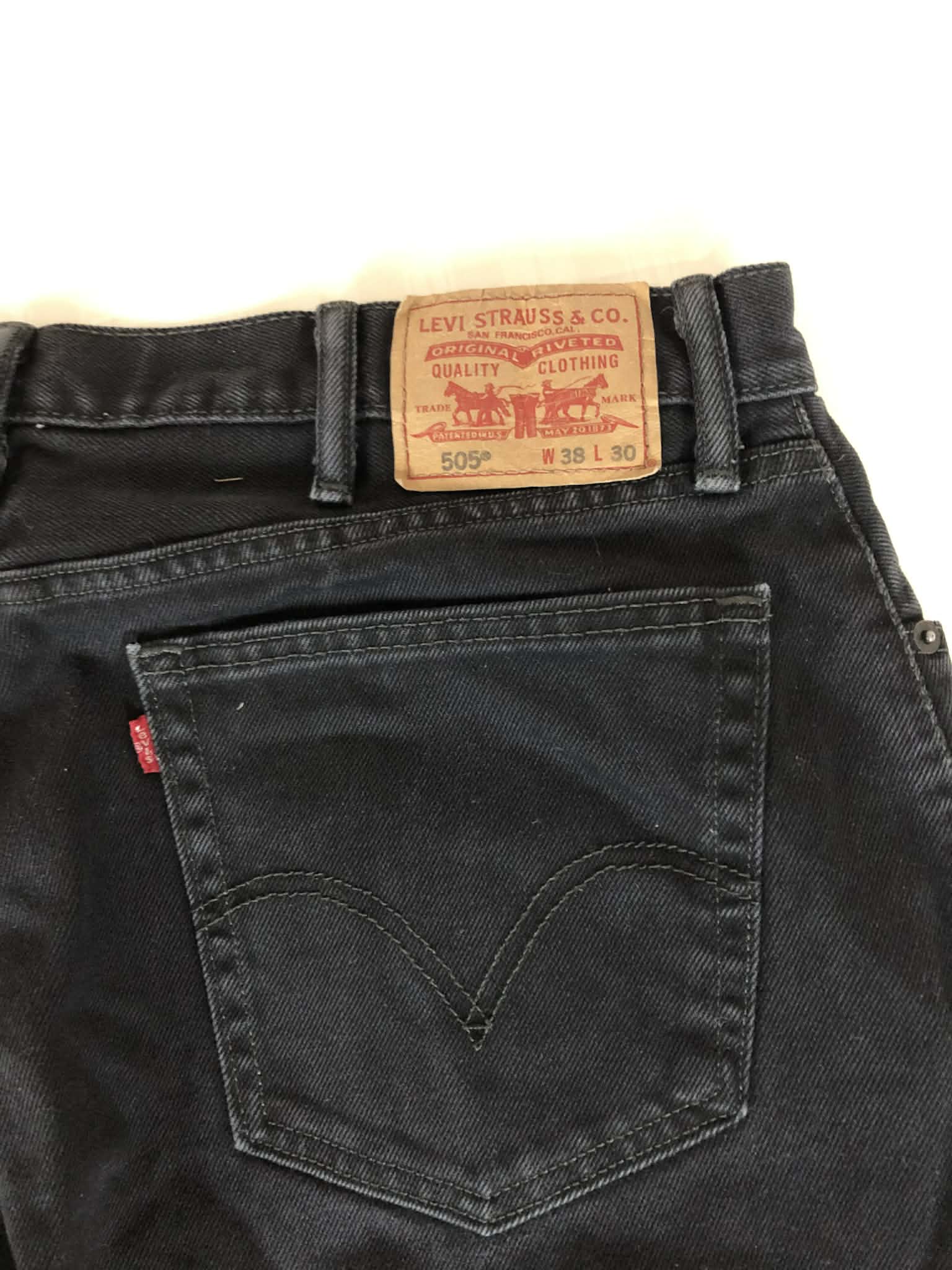 Blugi Levis 505 W38  Straight Fit