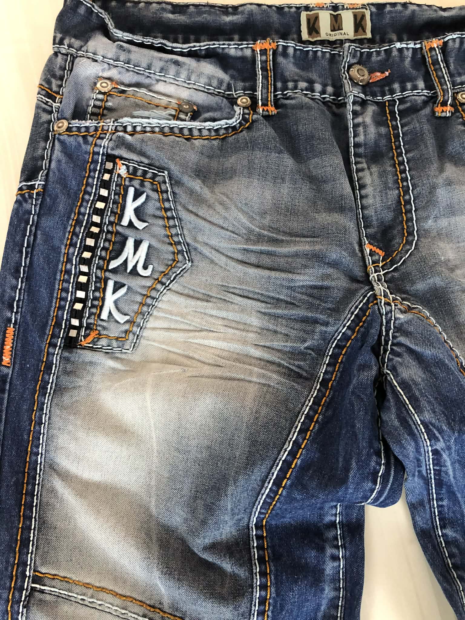 Blugi KMK W38 Baggy fit  cowboy style