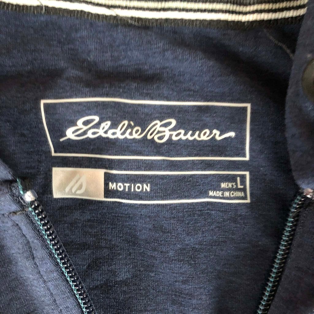 Hanorac B Eddie Bauer Bleumarin - Full Zip Outdoor Premium