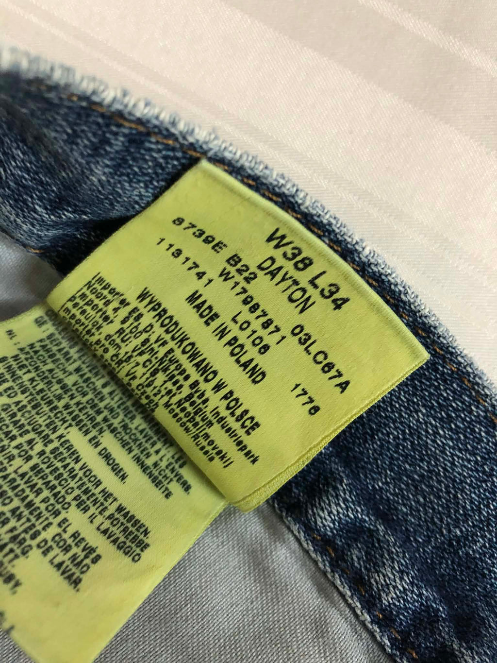 Blugi Wrangler Dayton W38   Straight fit