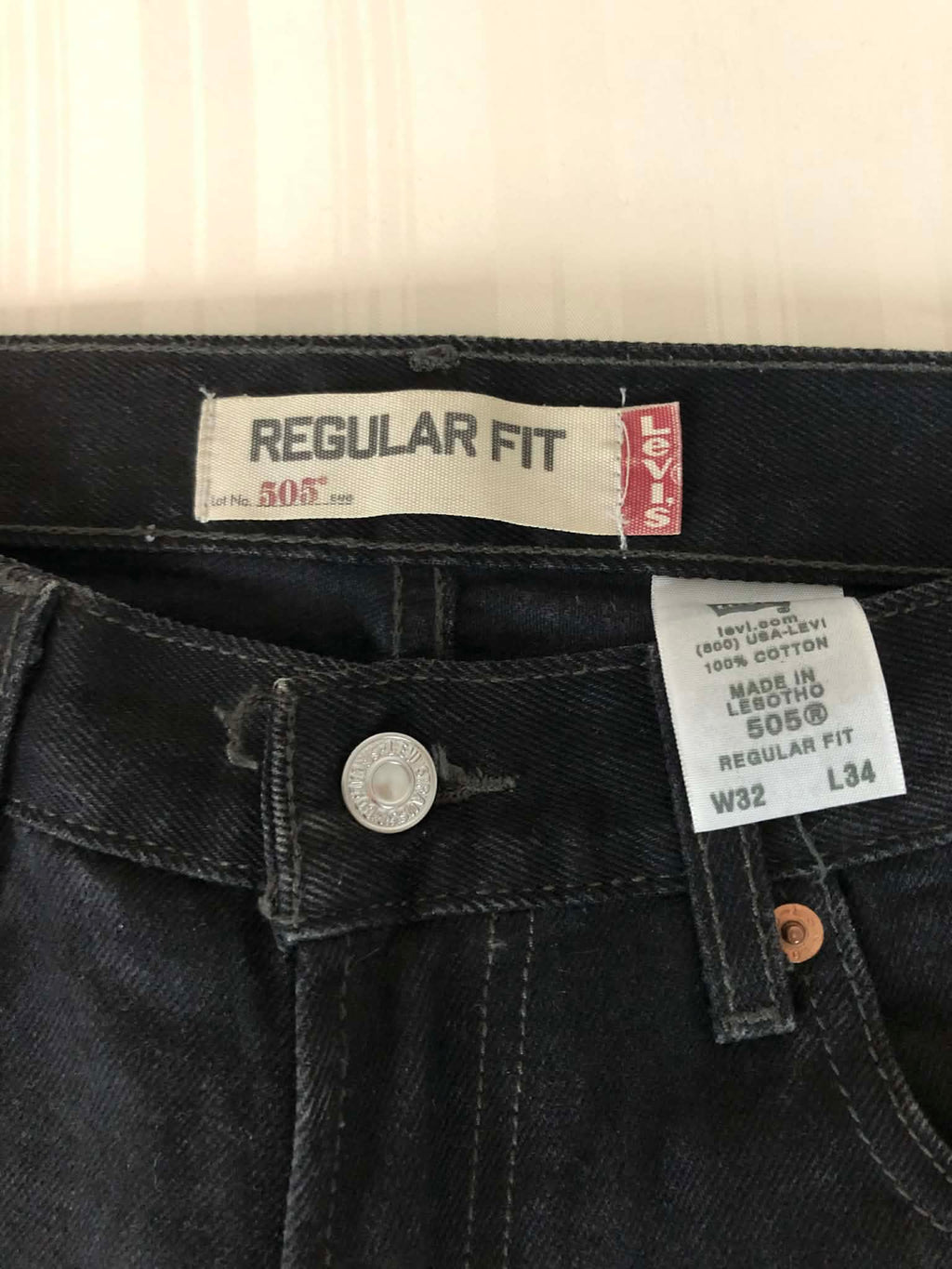 Blugi Levis 505 W32  Straight-baggy fit