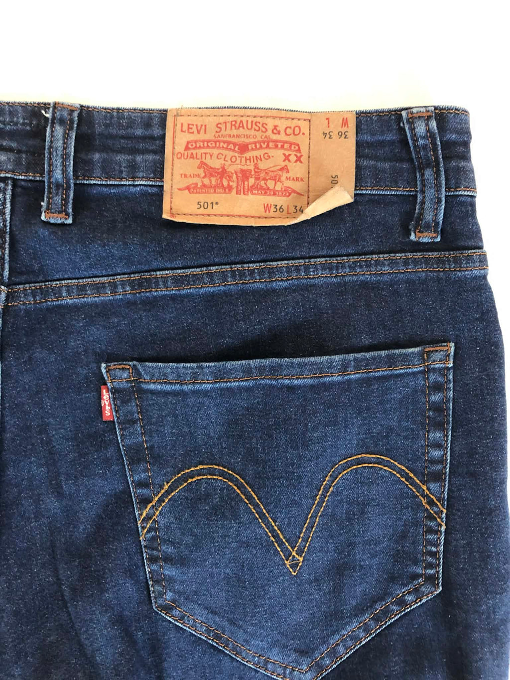 Blugi Levis 501 W36  Straight Fit