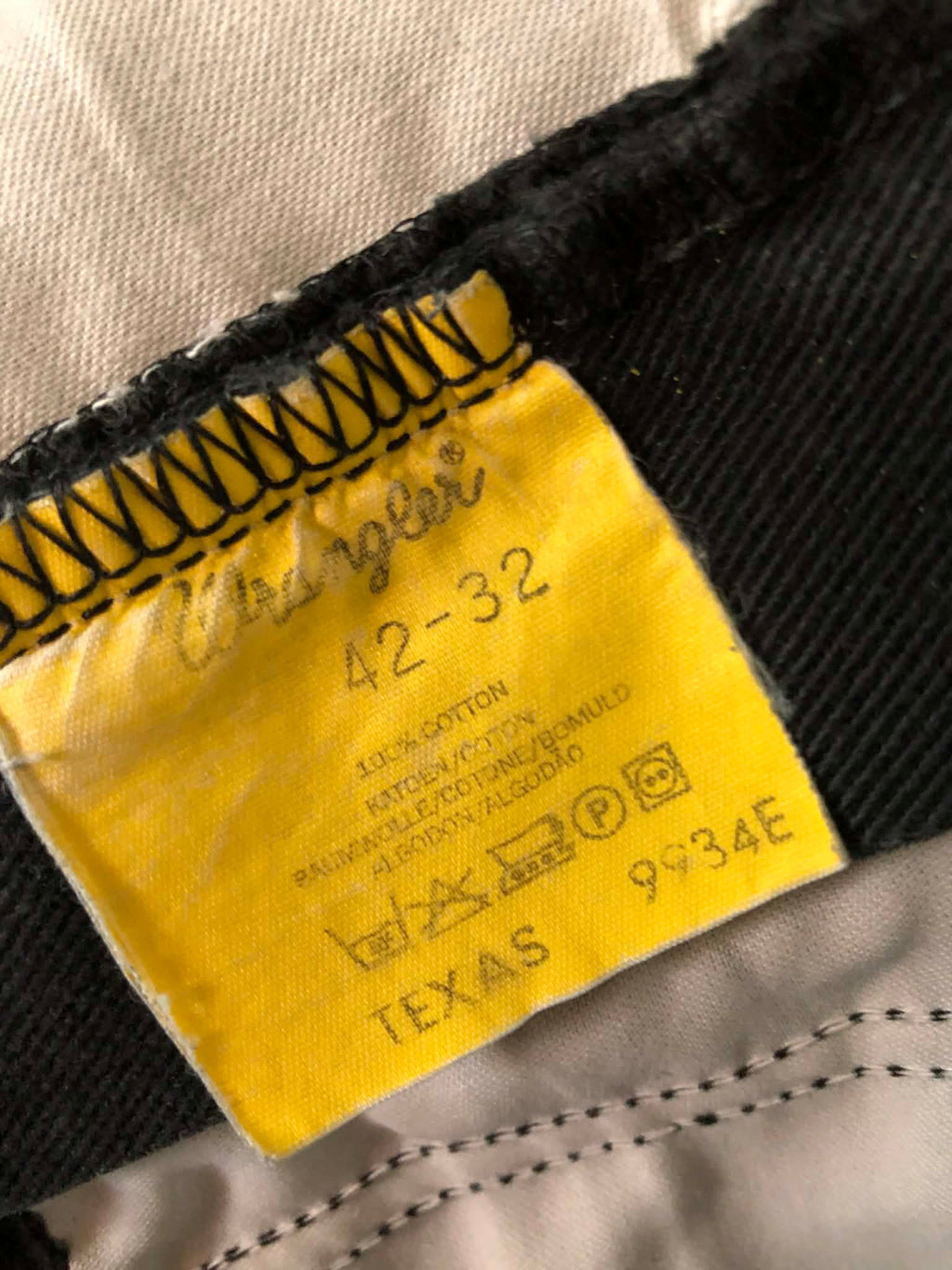 Blugi Wrangler W42 Straight fit cowboy style