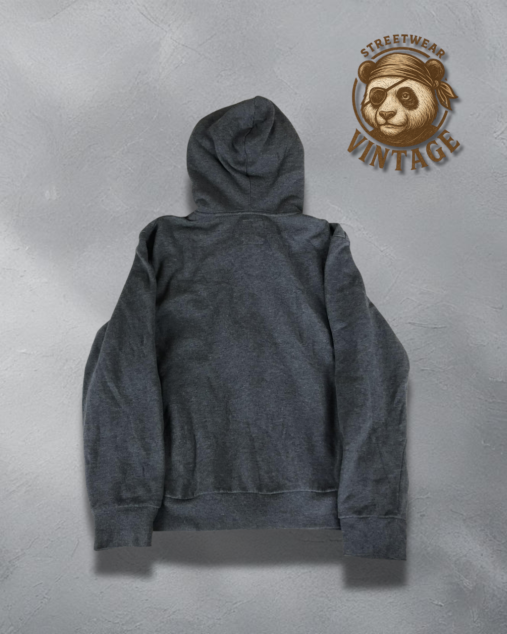 Hanorac B Review Charcoal Melange - Minimal Logo Design L