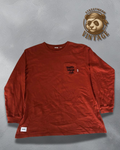 Longsleeve B WTAPS x Vans portocaliu Traffic Waffle Club – collab skate premium M
