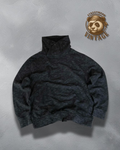 Crewneck B  C&A gri melanj guler înalt L