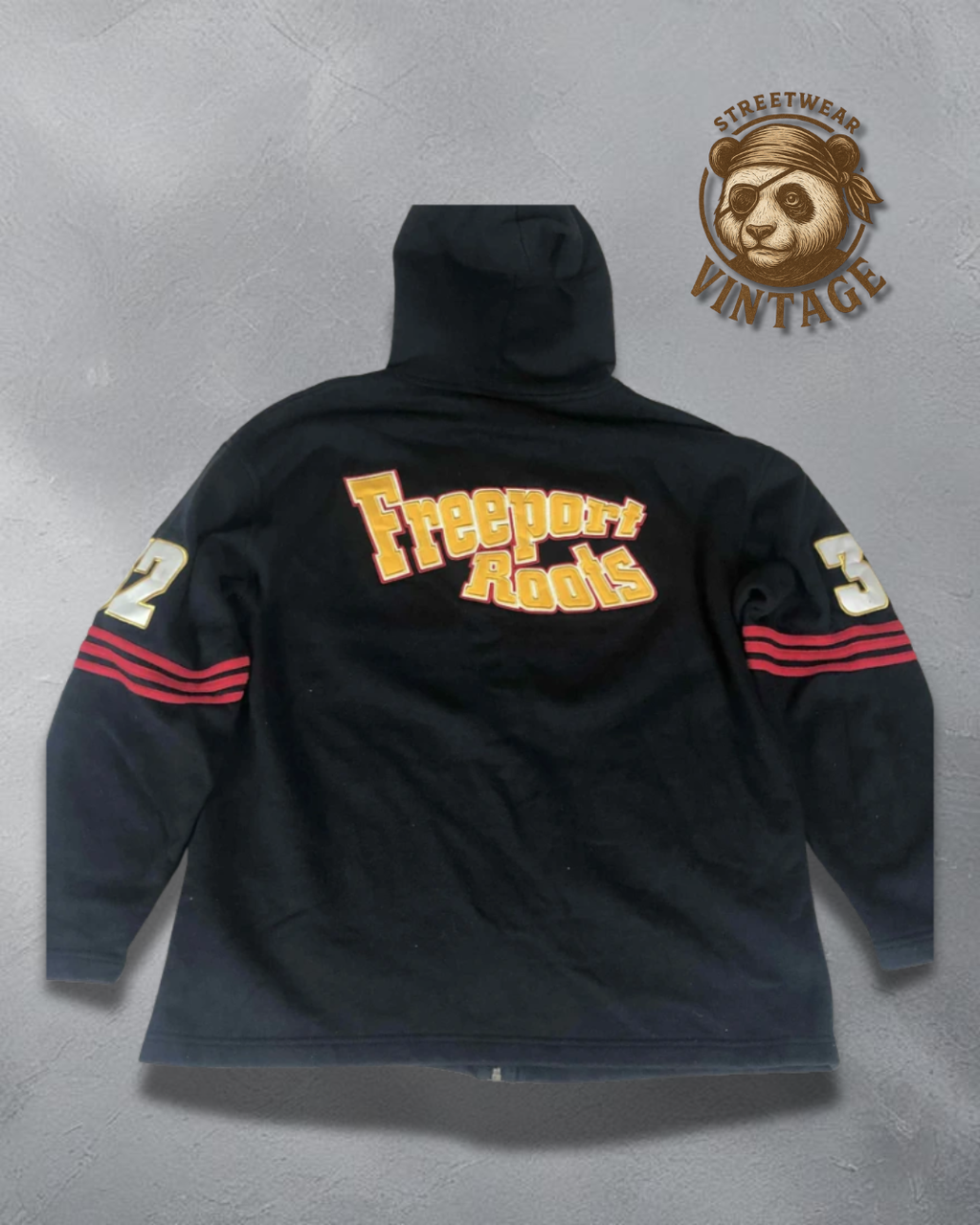 Hanorac Beat Wear negru Freeport Rocks FR 32 M